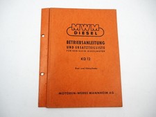 Original MWM KD12 D V