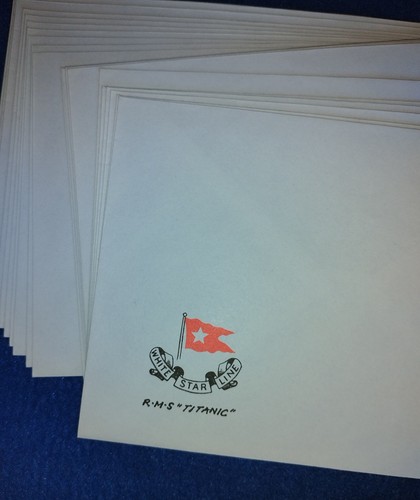Titanic briefpapier - r.m.s,