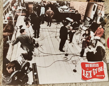 BEATLES LET IT BE Aushangbild