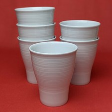 Arzberg Move Seguenze 6x Trinkbecher Saftbecher Becher 380 ml Mug Porzellan