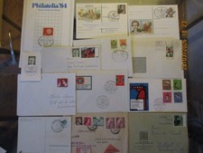 Posten 12 Briefe u. Karten mit