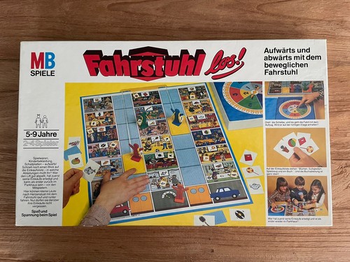 Vintage brettspiel fahrstuhl - vintage,