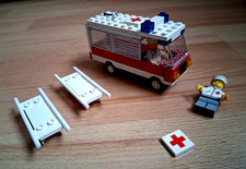 LEGOLAND Krankenwagen aus Set 6380 - Vintage - 80er Jahre - Ersatzteile