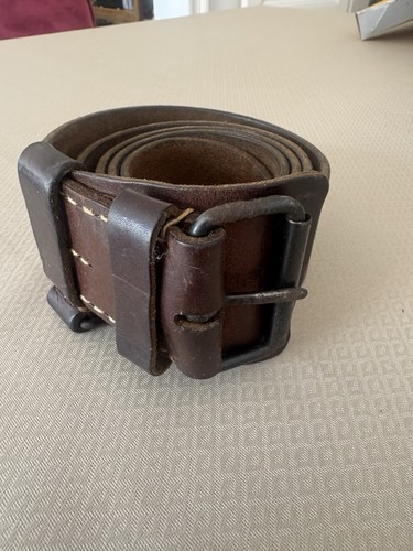 Vintage leder gürtel herren - leder,