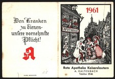 Kalender 1961 kaiserslautern - 1961,,