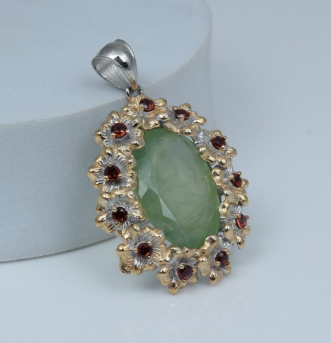 Grüner amethyst edelstein - grüner,