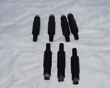 Mini DIN Stecker PS/2  6 pol Lötversion mit Knickschutz Diodenstecker