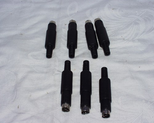 Mini din stecker - din, 6