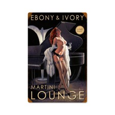 Ebony & Ivory Martini Lounge