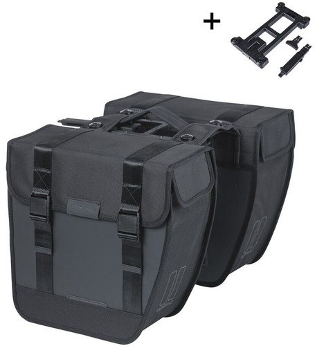 Doppelte fahrradtasche basil - doppelte,