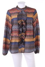 Mrs. Foxworthy Ruffled Blouse Print D 38 multicolor