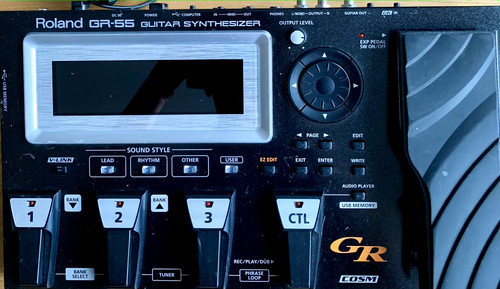 Roland guitar synth - roland, gr-55