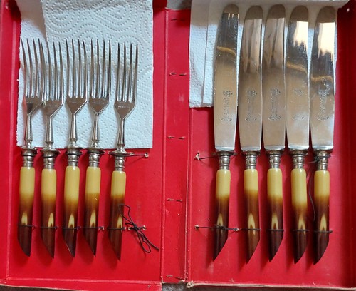 Vintage besteck tlg - vintage, 10-tlg