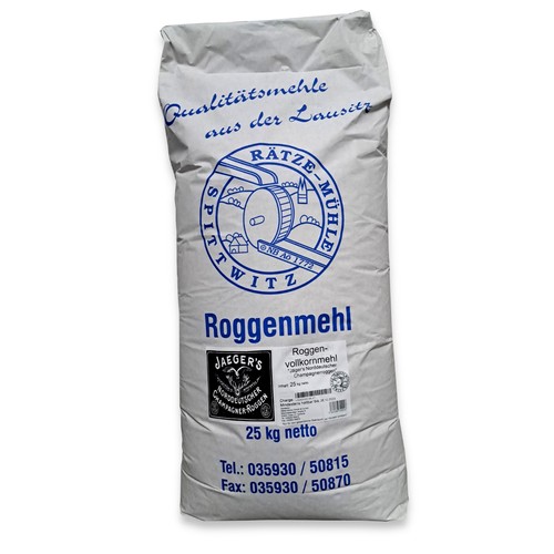 Roggenvollkornmehl aus - kg,