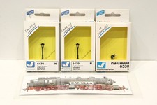 Viessmann 2 x 6470 Parklaterne, 1 x 6530 Flutlichtstrahler,  ungeöffnet, OVP