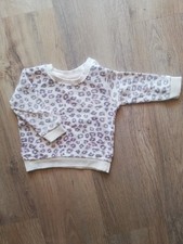 Pullover Baby Mädchen Gr. 68 Leoparden Look