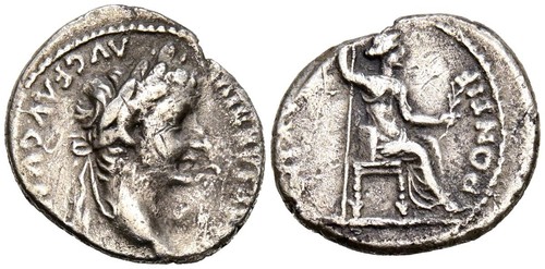 Tiberius denar ar - tiberius., denar.