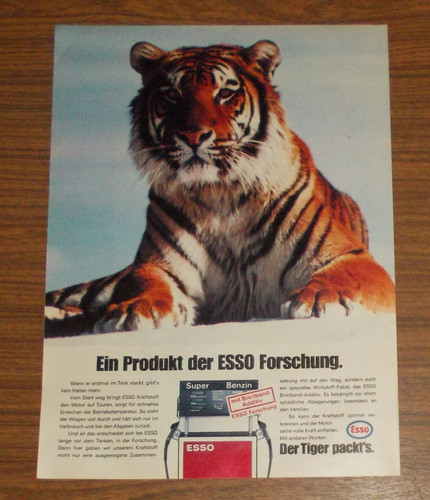 Rare advertising esso - advertising,