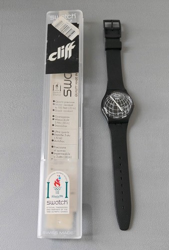Swatch black globe - swatch, „black