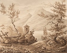 Andachtskapelle am Gebirgssee