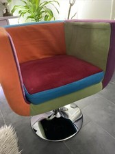 vidaXL Würfel-Sessel mit Patchwork-Design