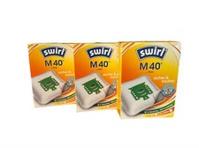 12 Swirl Staubsaugerbeutel M40