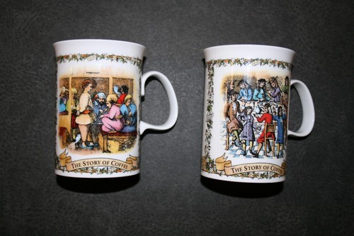 Dunoon bone china becher set - dunoon,