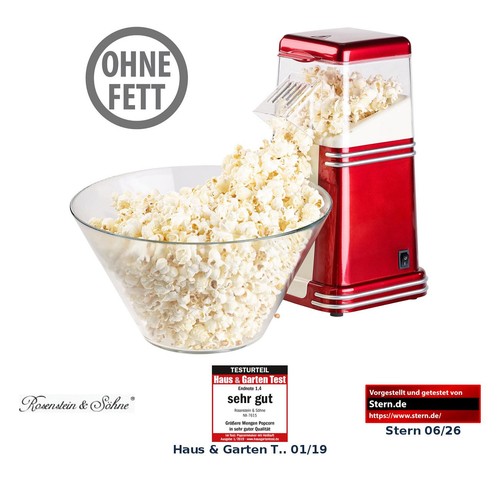 XL-Heißluft-Popcorn-Maschine