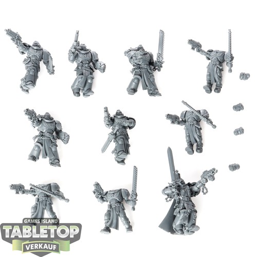 Black templars 10x primaris - black,