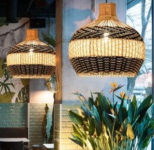 Bambus Pendelleuchte