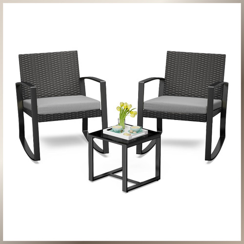 Balkonmöbel set teilig - balkonmöbel-set, 3-teilig