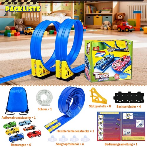 Kinder rennbahn flexible - kinder,