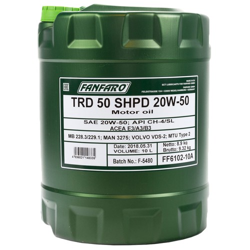 Fanfaro motoröl motor öl - motor, trd
