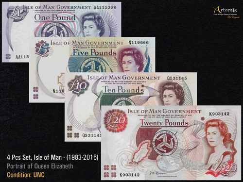 Isle man pound set - isle,