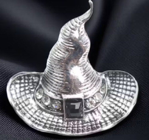 Brosche strass silbrig - , /silbrig