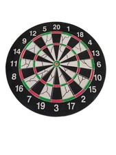 Hiuouih Dartscheibe Steeldart Dartboard Set Profi