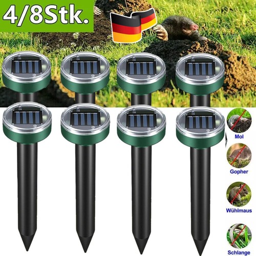 8pc solar maulwurfschreck - 4/8pc,