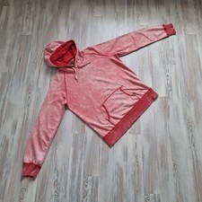 Kapuzenhoodie Sweat  ✮RAG RECYCLE✮  Gr.XL  Batik  Rot-Rosa  Kängurutasche  ✮TOP✮