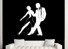 Wandtattoo Tanzen Tänzer Dance Wandaufkleber Wandsticker Premium Seidenmatt LD10