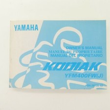 Yamaha Kodiak YFM 400 FW J Handbuch Bedienungsanleitung Owners Manual B1082