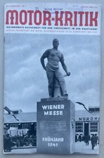 Motor Kritik 07/1941 Wiener