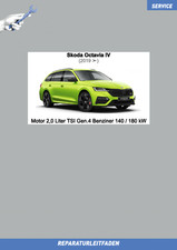Werkstatthandbuch Skoda Octavia 4 (2019 ➤) Reparaturleitfaden Motor 2,0 Liter...