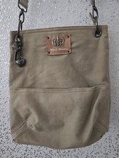 Friis & Company Umhängetasche khaki, Krone mit Strass