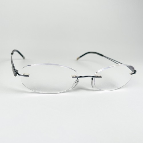 Silhouette brille blau randlos - silhouette,