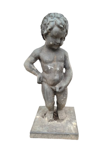 Manneken pis figur massiv - manneken,