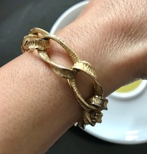 Vintage Armband vergoldet