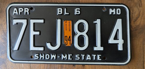 Usa nummernschild missouri - usa,