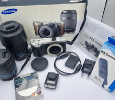 Samsung NX300 Objektive 18-55mm / 50-200mm Kit mit Zubehörpaket OVP