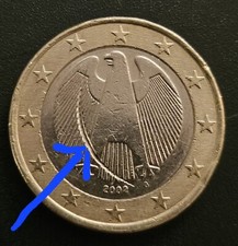 1 Euro Münze Deutschland aus