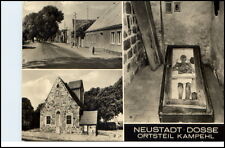 NEUSTADT Dosse OT Kampehl DDR AK ua. Wehr-Kirche Wehrkirche seltene Postkarte